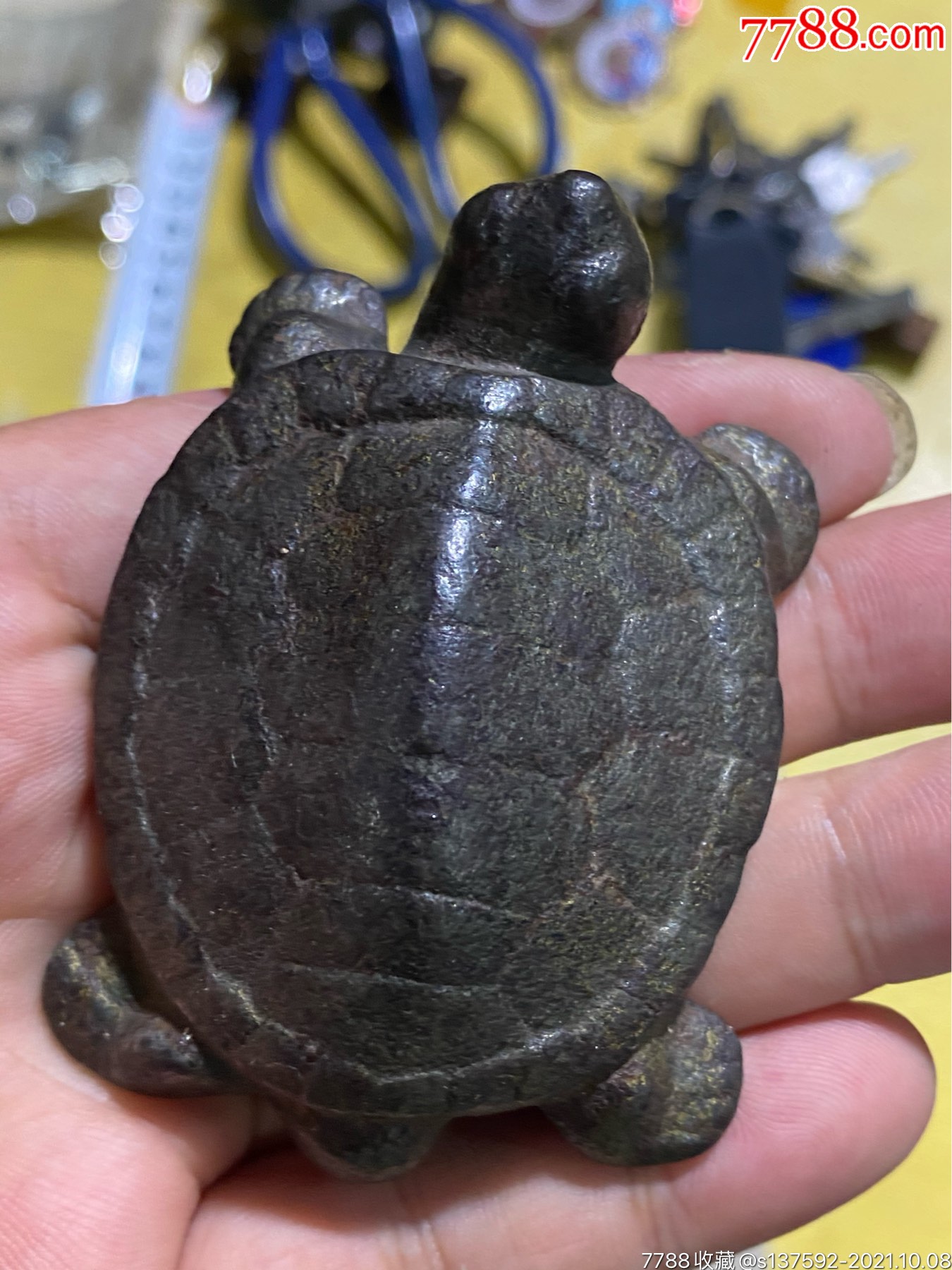 满洲国遗留铁乌龟镇尺