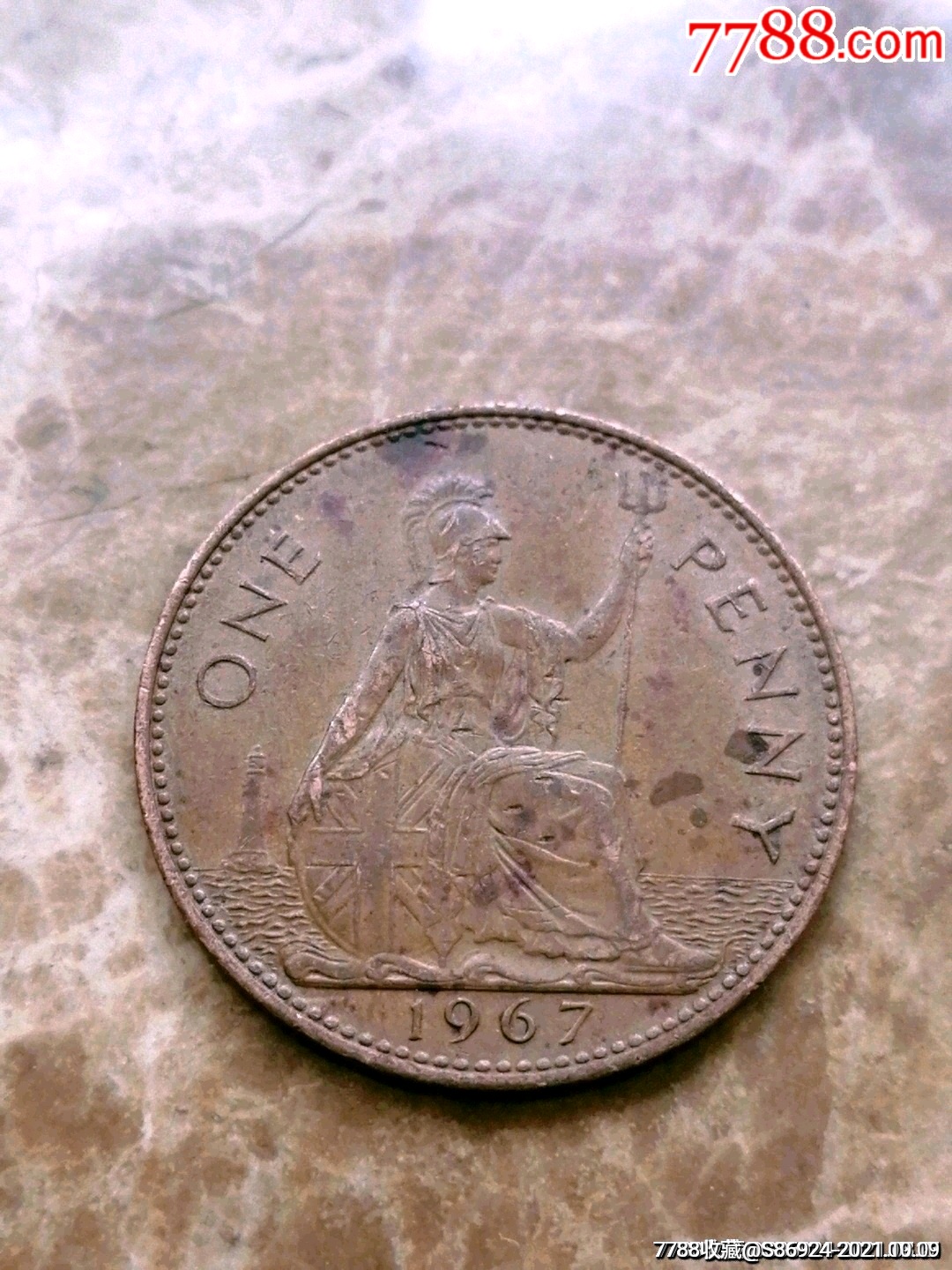 英国早期一便士(1967年)