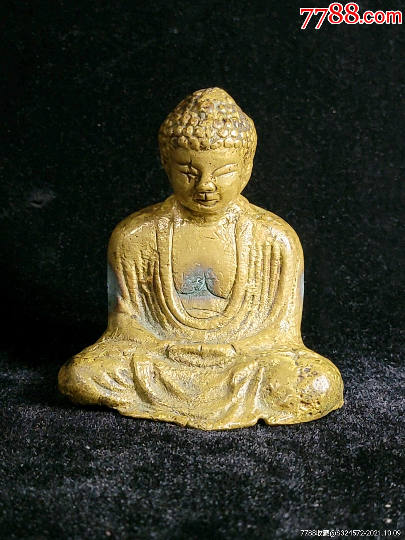 早期失腊法铸造佛陀像-价格:20000元-se83068987-铜像/铜佛像-零售