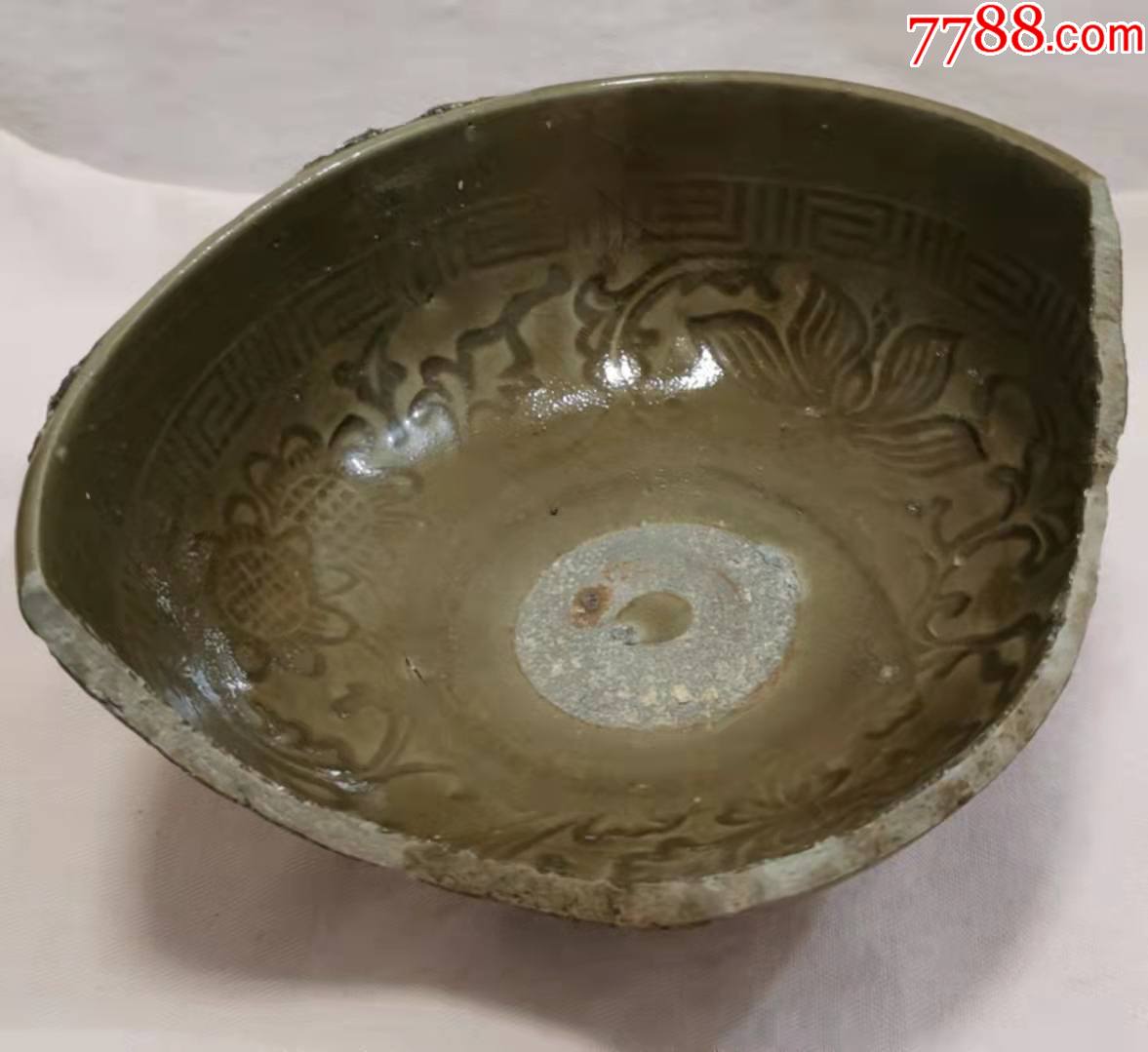 元代龙泉窑印花纹碗残器(h)_价格157元_第1张_7788商城__七七八八商品