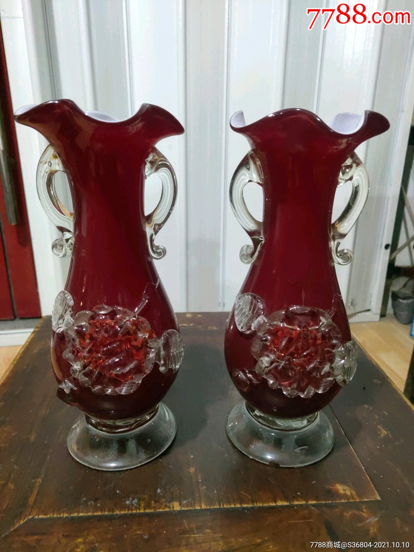 40至50年代玻璃花瓶图片