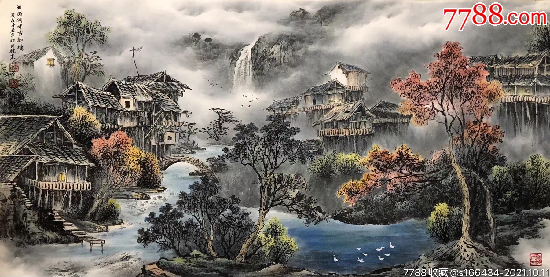 当代实力派画家龙宽师承家父著名画家张国民先生