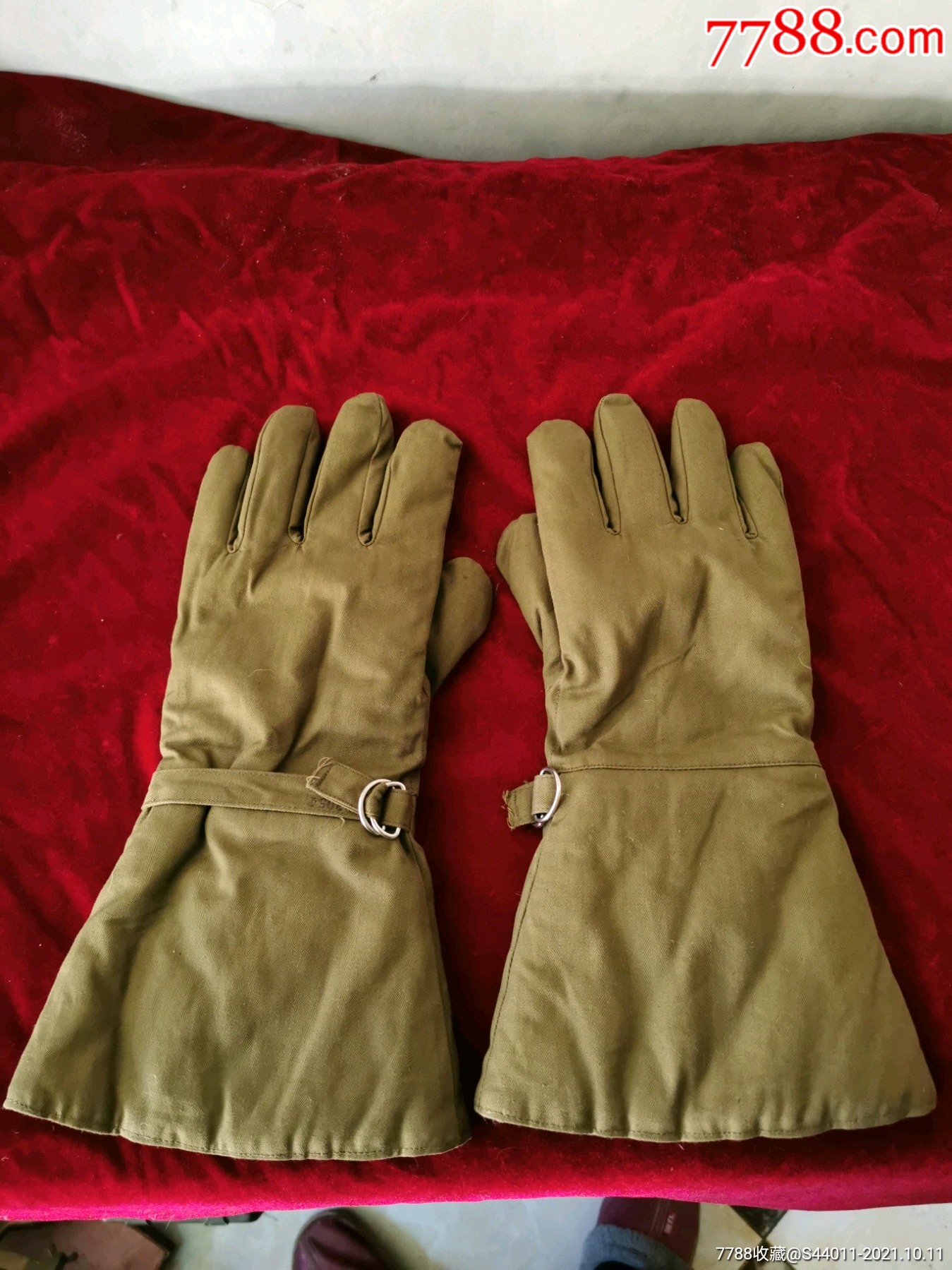 五五式军官羊皮棉手套