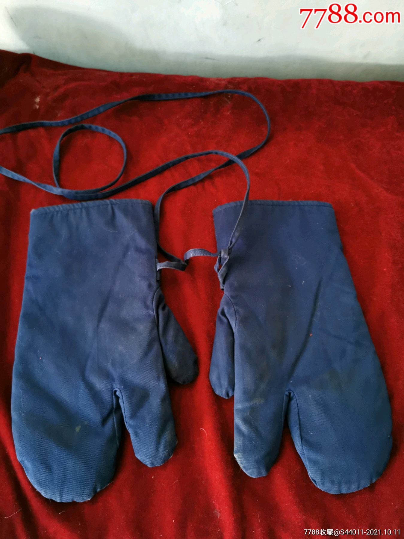 八十年代毛皮手闷子手套