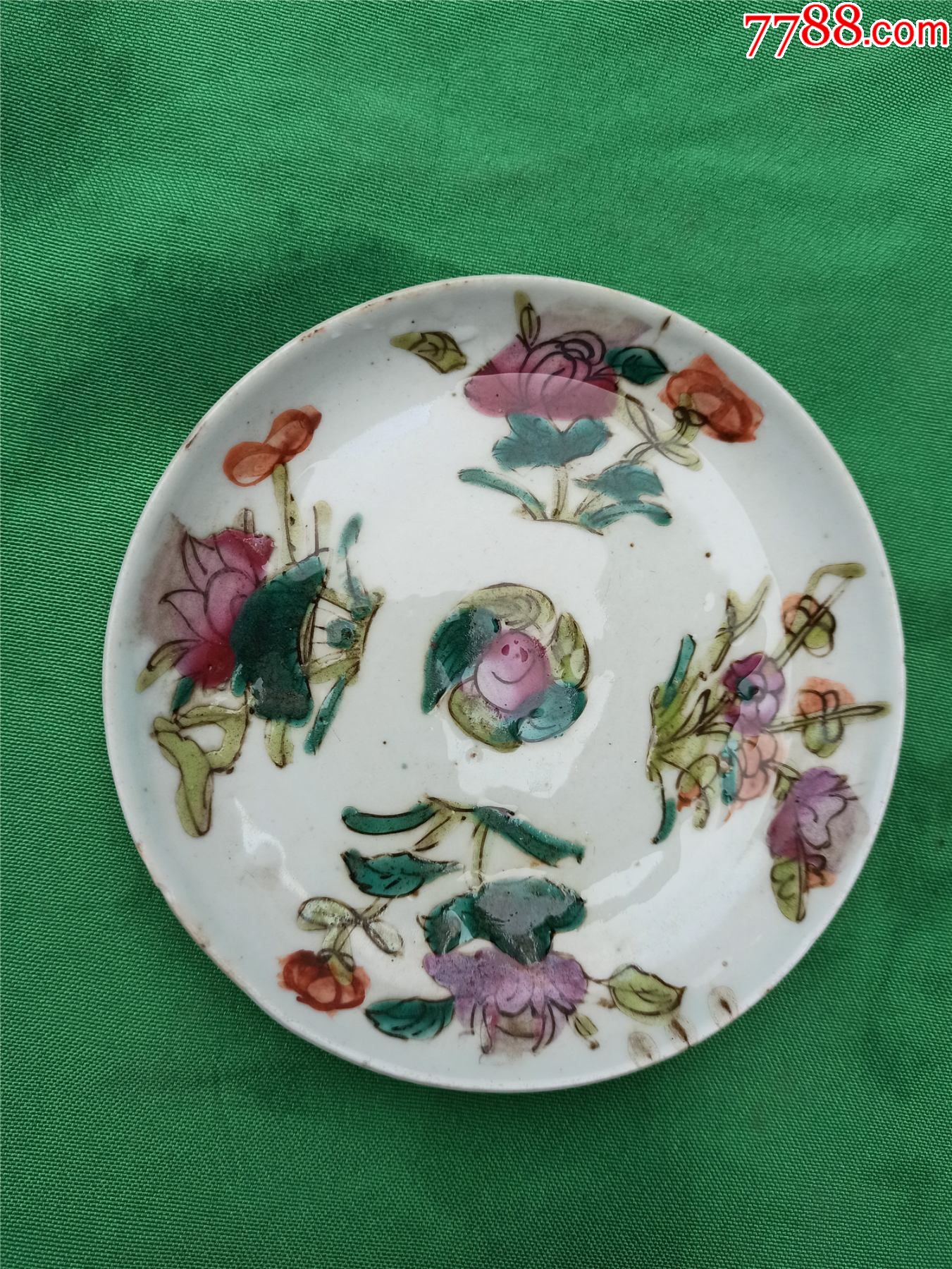 粉彩,民国                                                ,釉上彩