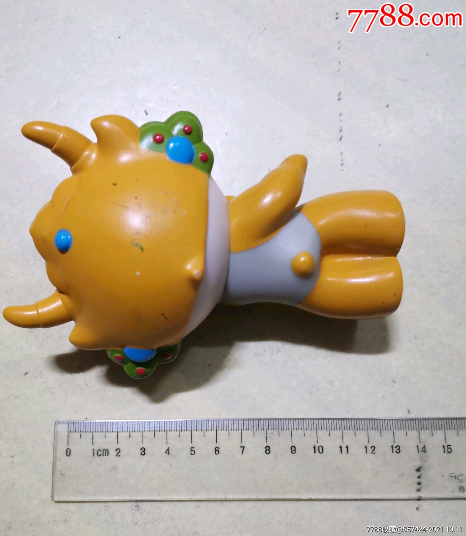 2008年北京奥运吉祥物福娃迎迎硬塑玩具