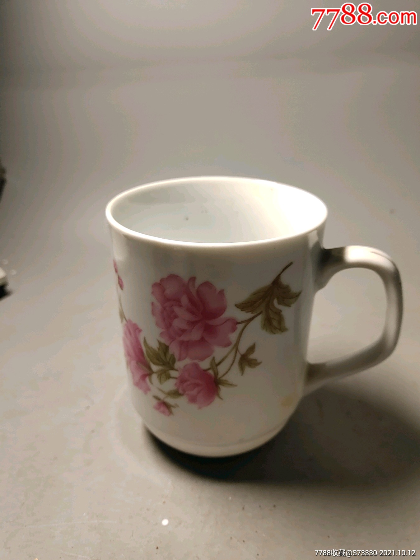 90年代以后景德镇花卉杯子