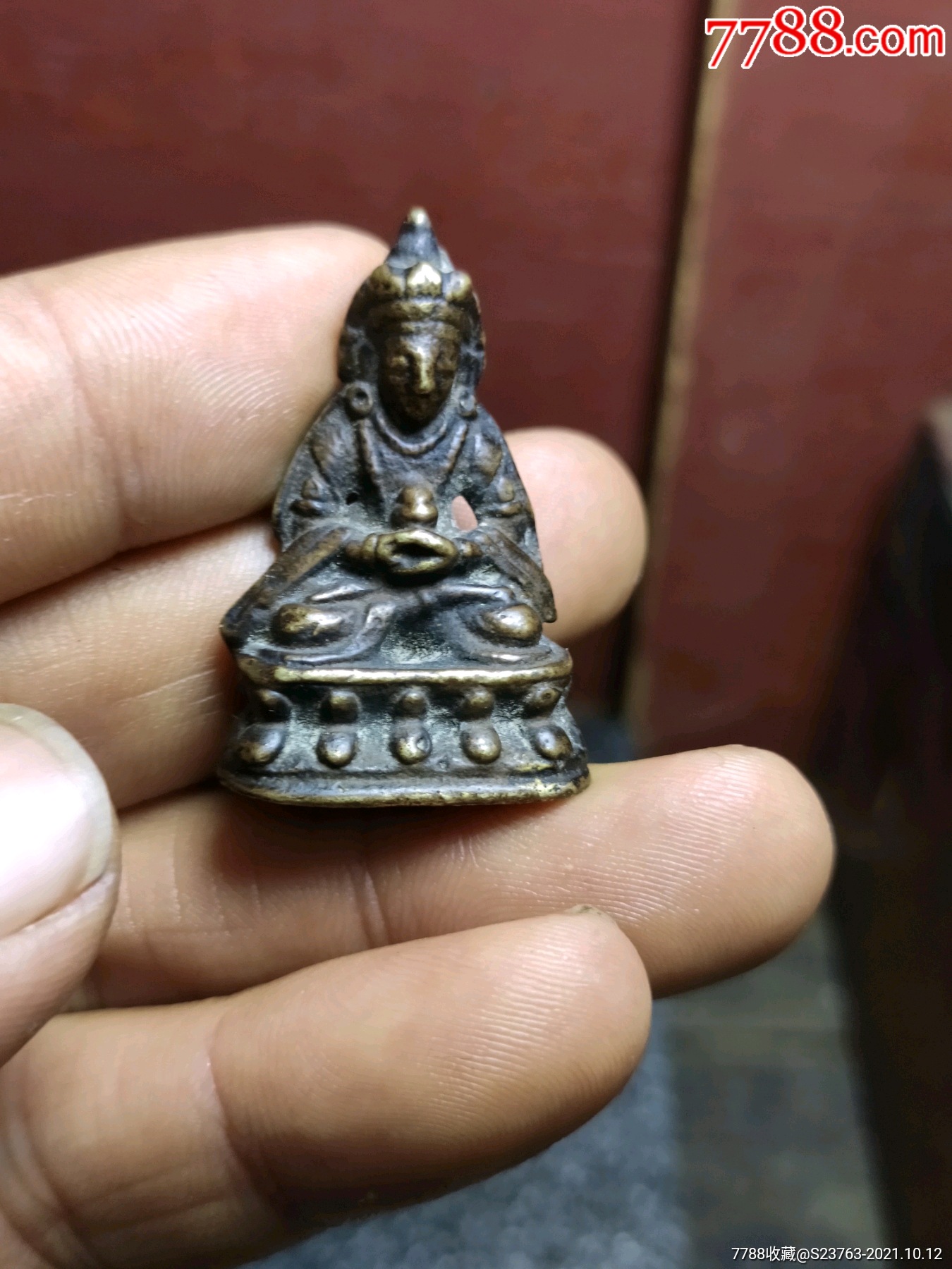 清代.药师佛(寸佛)