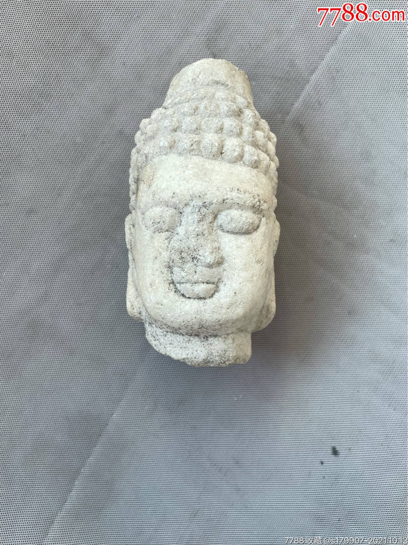 佛头汉白玉材质-价格:500元-se83129440-佛像/造像-零售-7788收藏