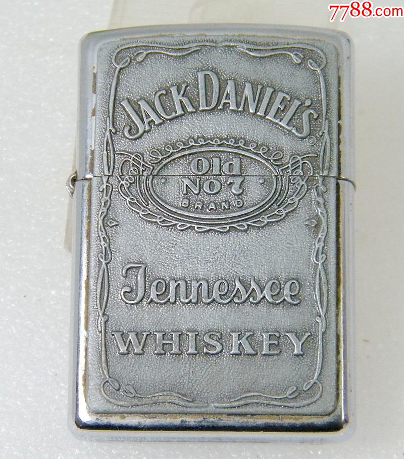 zippo煤油打火机03年贴章jackdaniels2003年同龄机