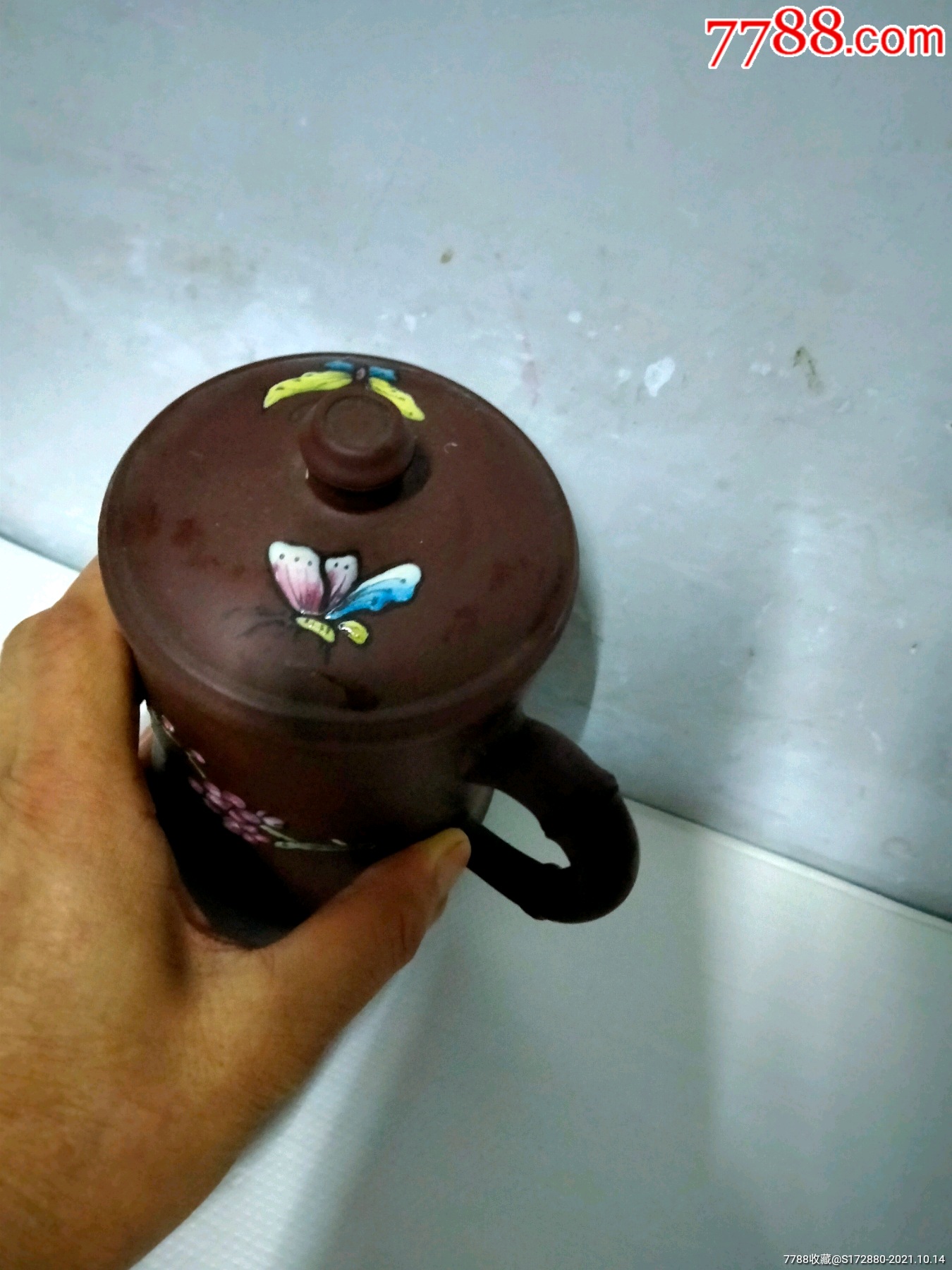 紫砂杯王智慧制