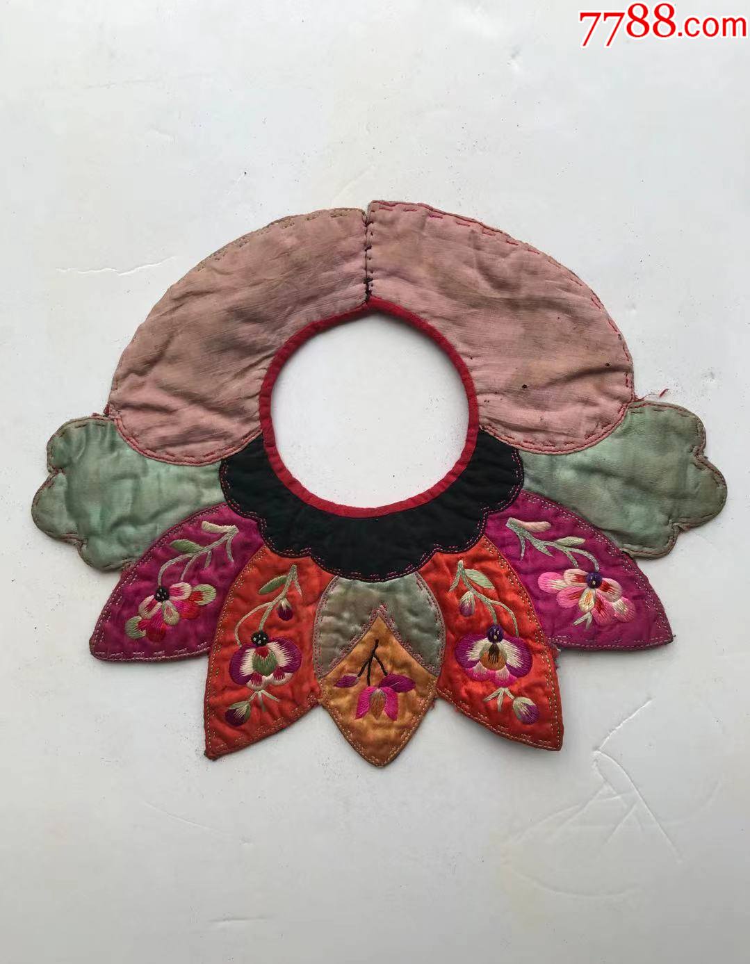 客家民俗漂亮的口水巾编号26_坎肩/云巾_雅莉轩【7788收藏__收藏热线