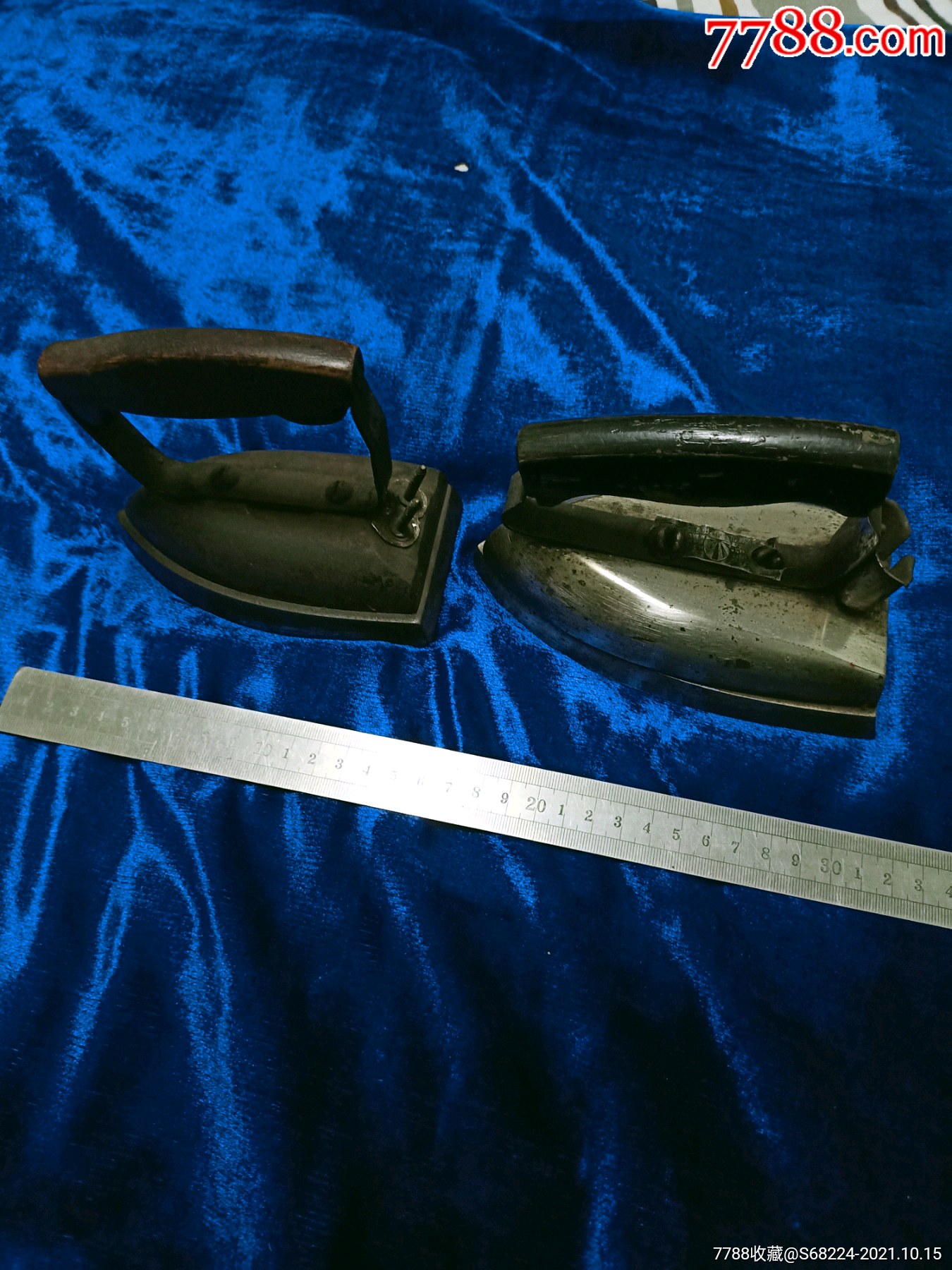 民国电熨斗一对