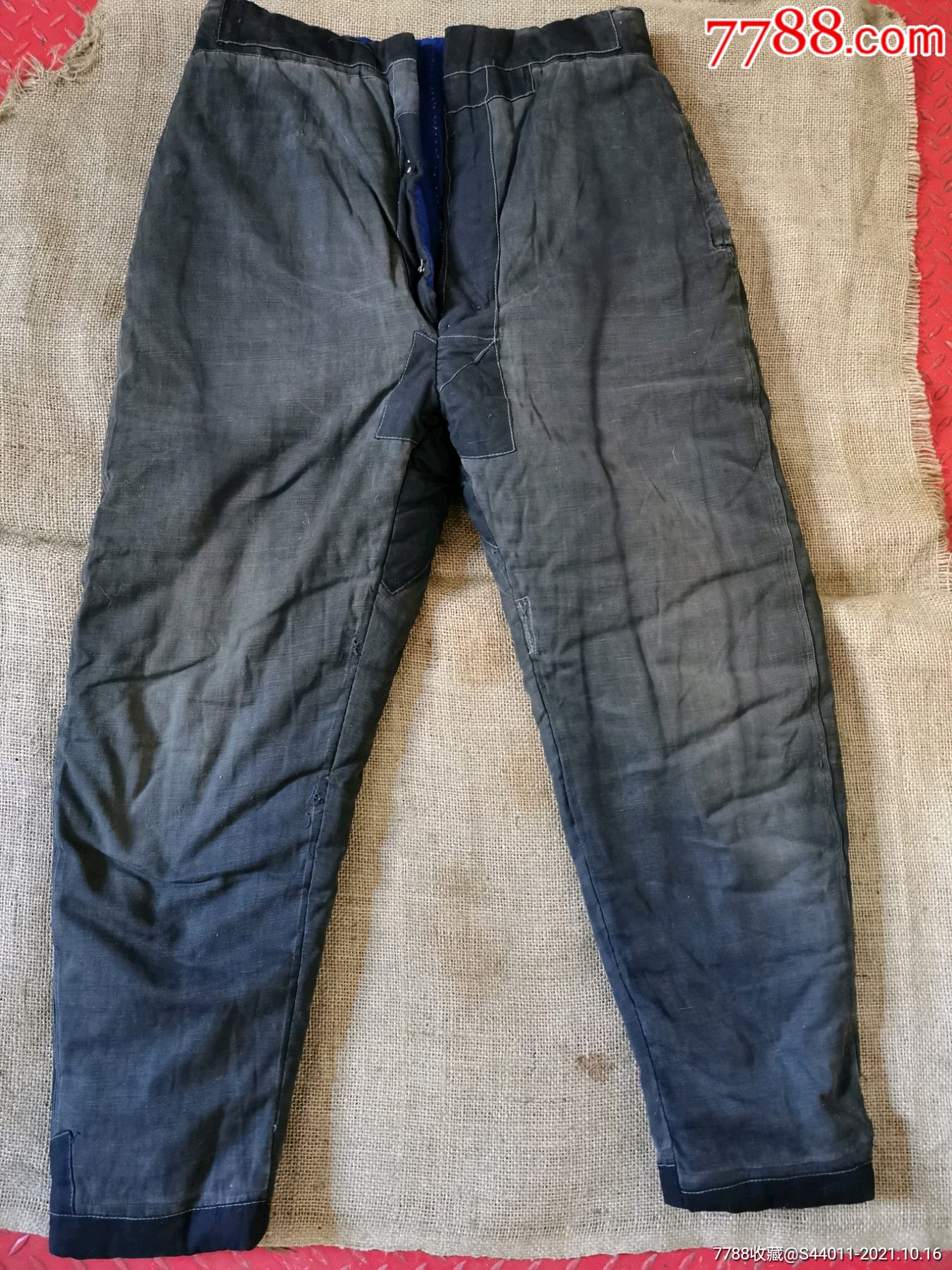 红军时期,抗战时期补丁棉裤