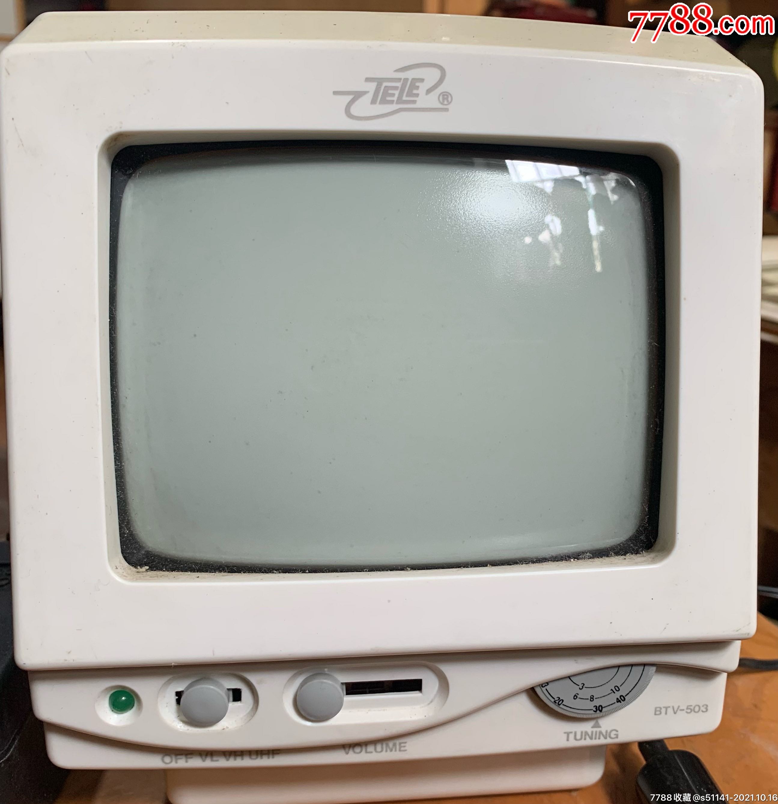 广州太来牌14cm55便携式小屏幕黑白电视机型号btv503