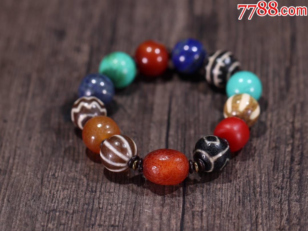 藏传精品多宝手串