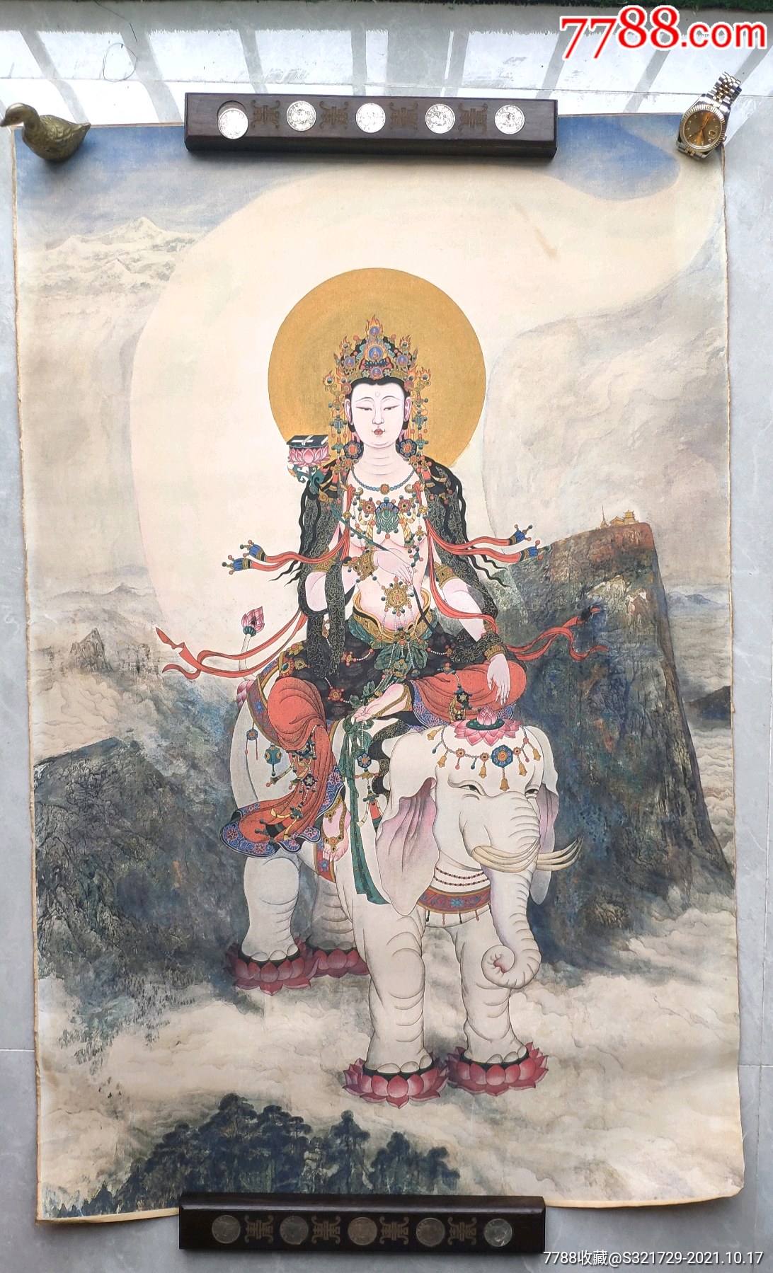 吉象观音佛像壁画