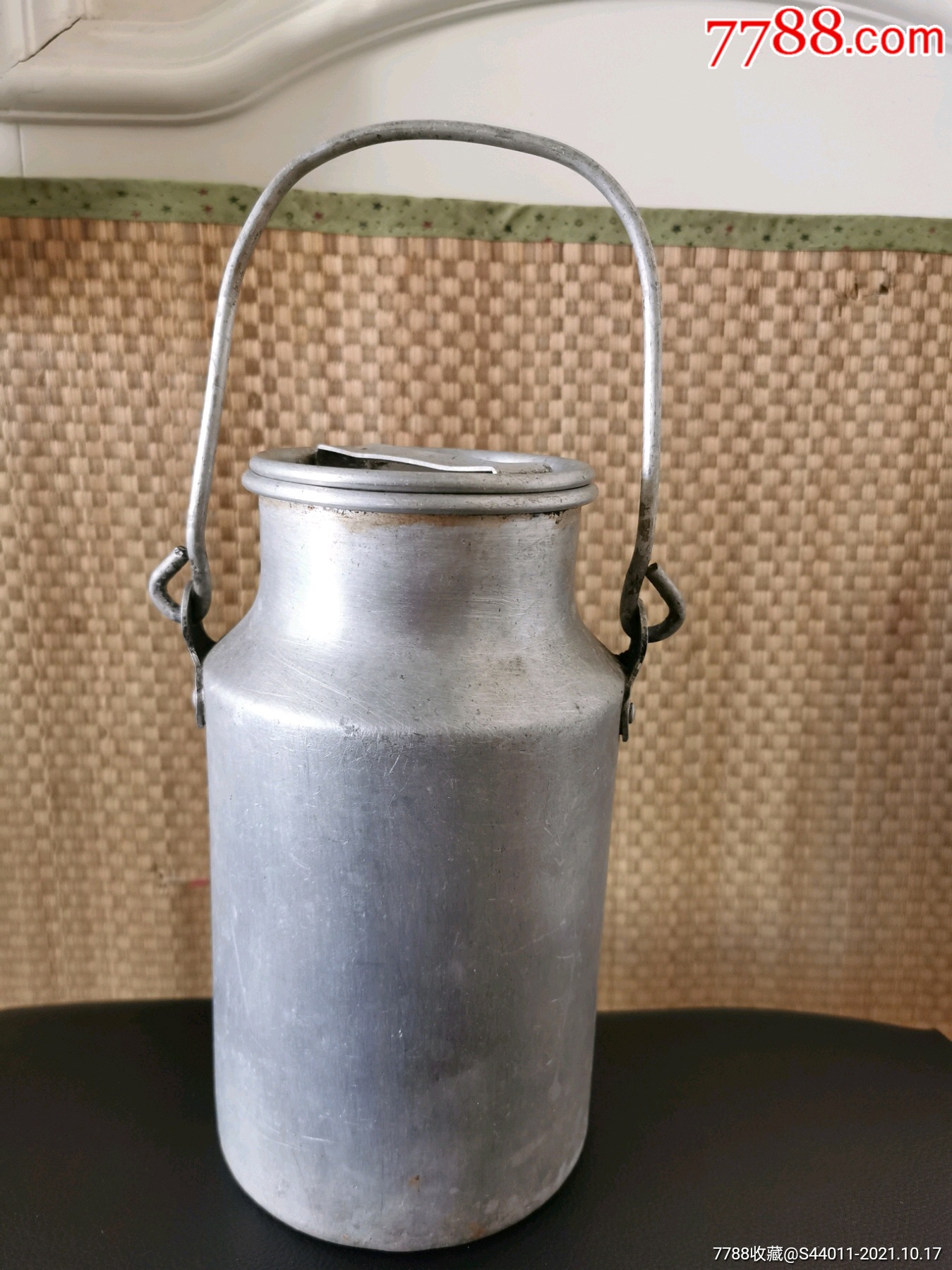 中东铁路时期铝奶桶沙俄奶罐