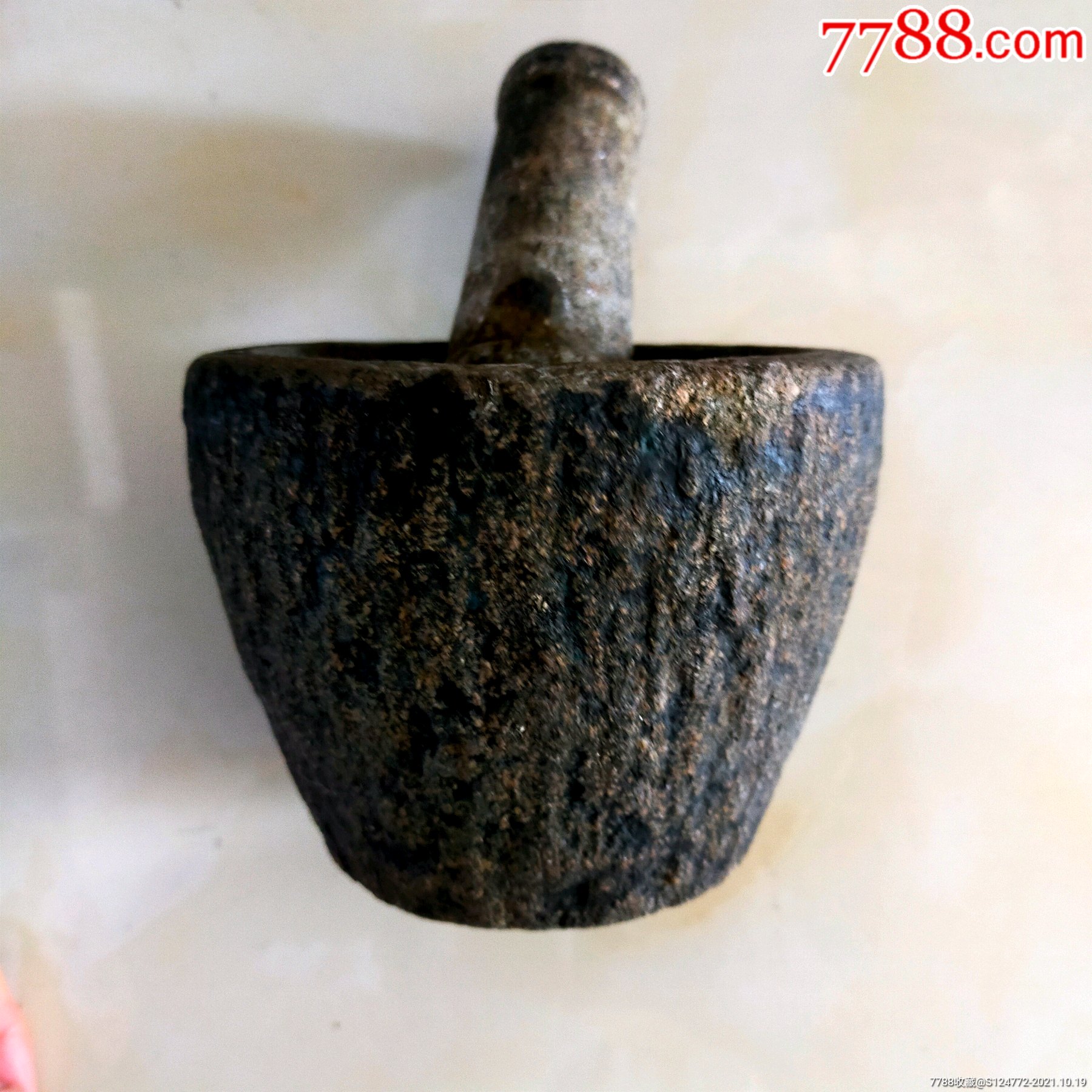 老蒜臼-价格:78元-se83242476-石臼/石磨-零售-7788收藏__收藏热线