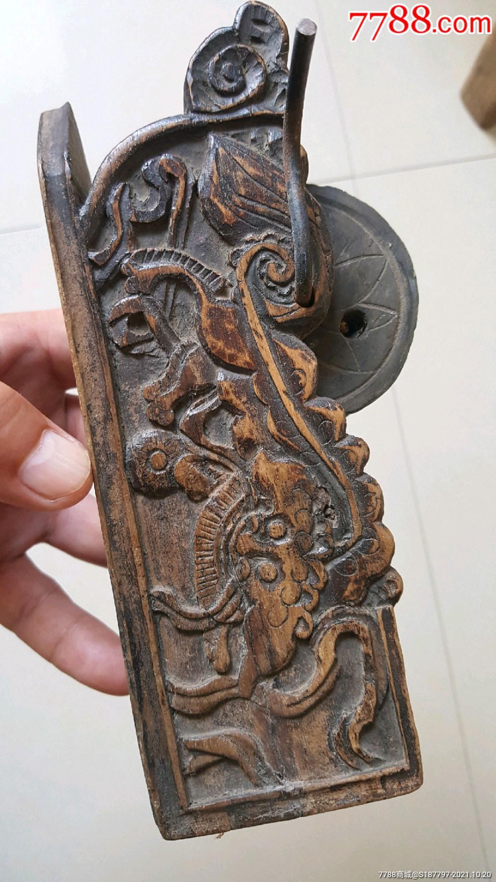 清代墨斗-价格:680元-se83260908-木雕摆件-零售-7788收藏__收藏热线