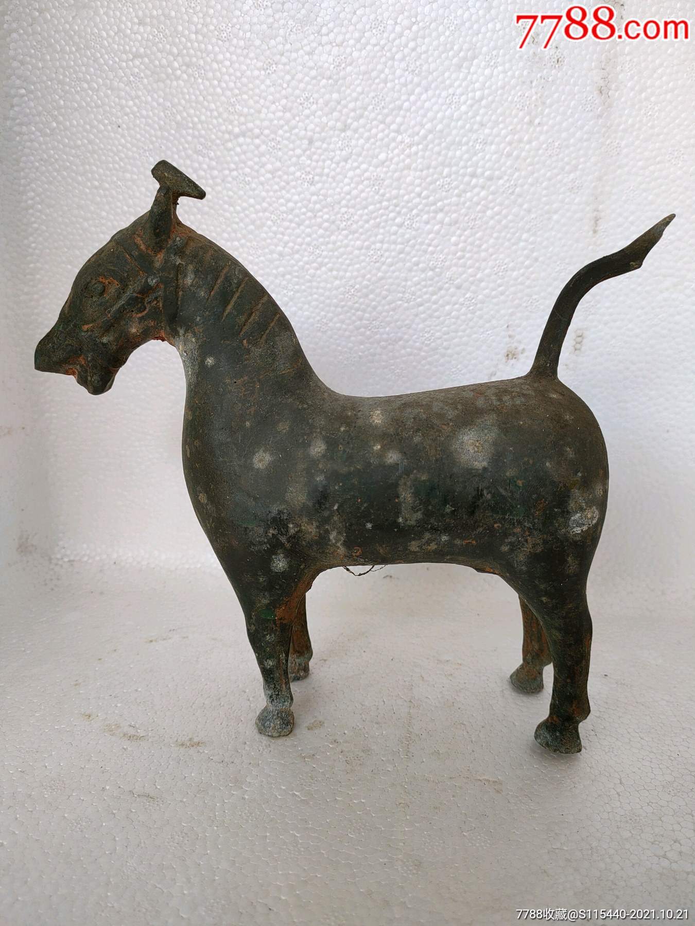 近代铜马摆件_价格288元【乡下民俗老货】_第1张_7788收藏__收藏热线