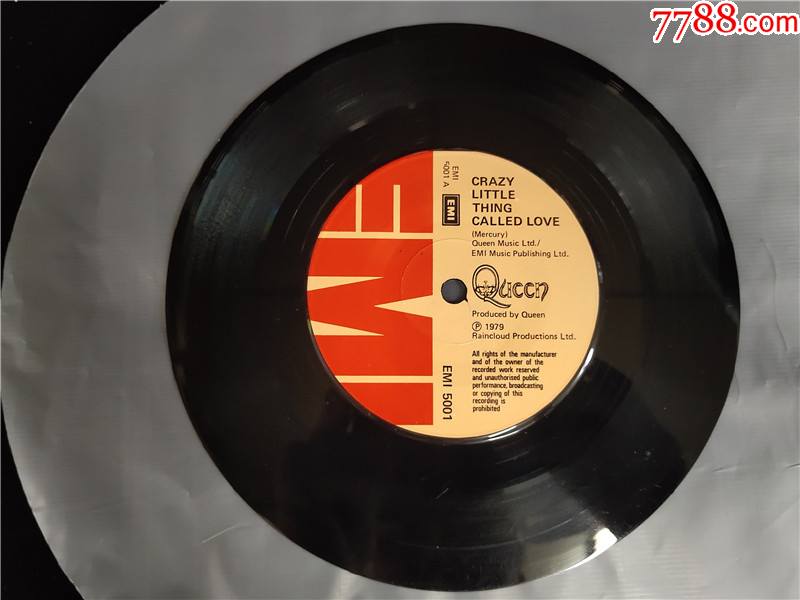 emi5001lp5寸黑胶唱片无封套