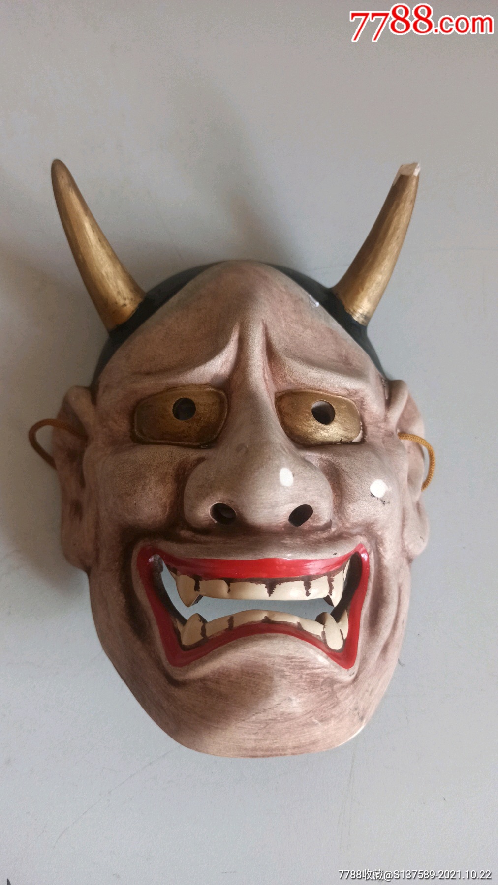 陶瓷傩戏面具