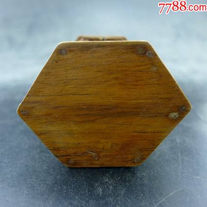 六边形蝈蝈纺织娘竹制宠物笼清代民国老笼子保真保老古董古玩杂项收藏