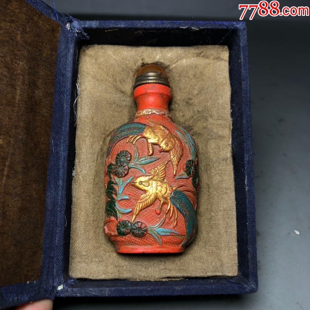 朱砂鼻烟壶a91s2f