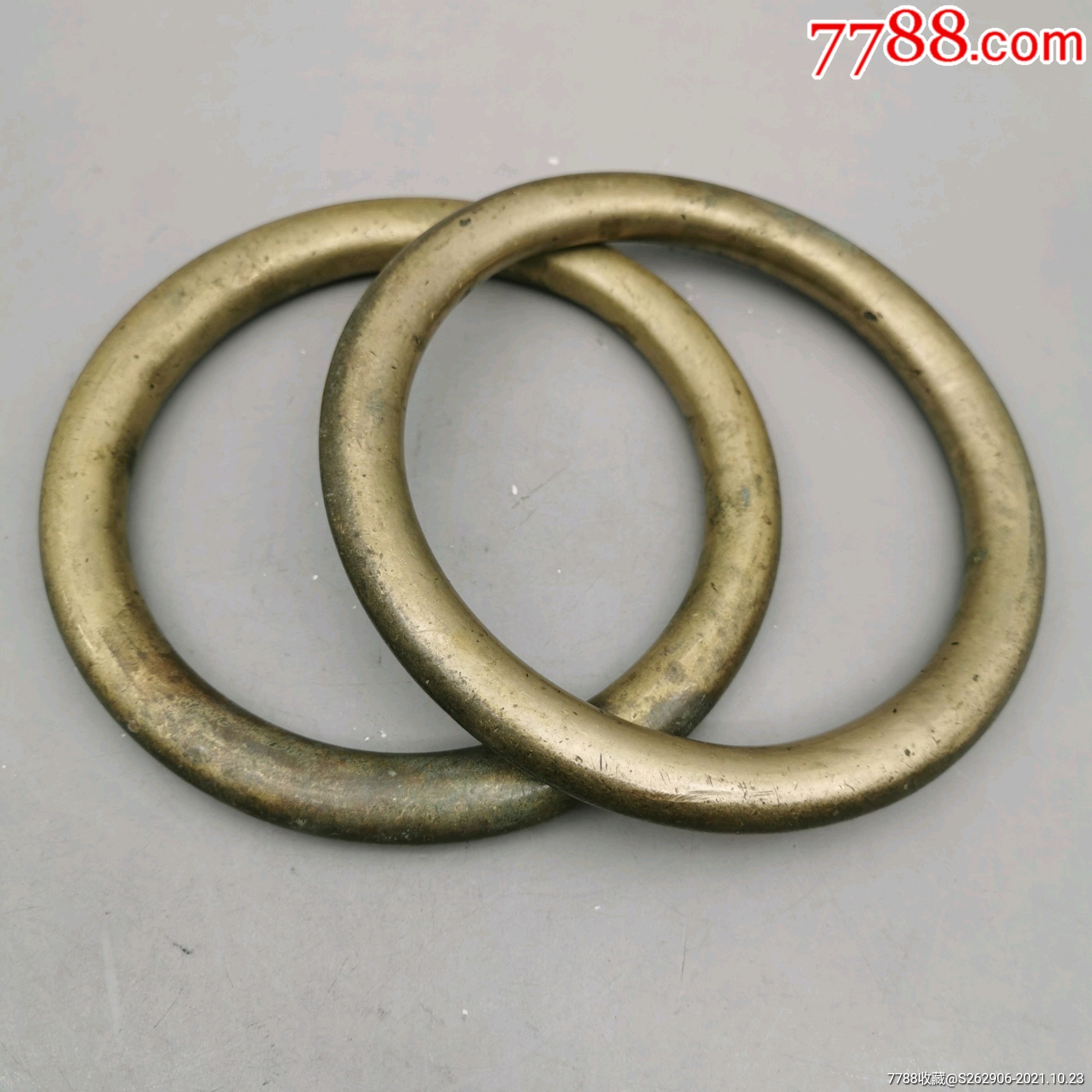 清代铜环武术器械