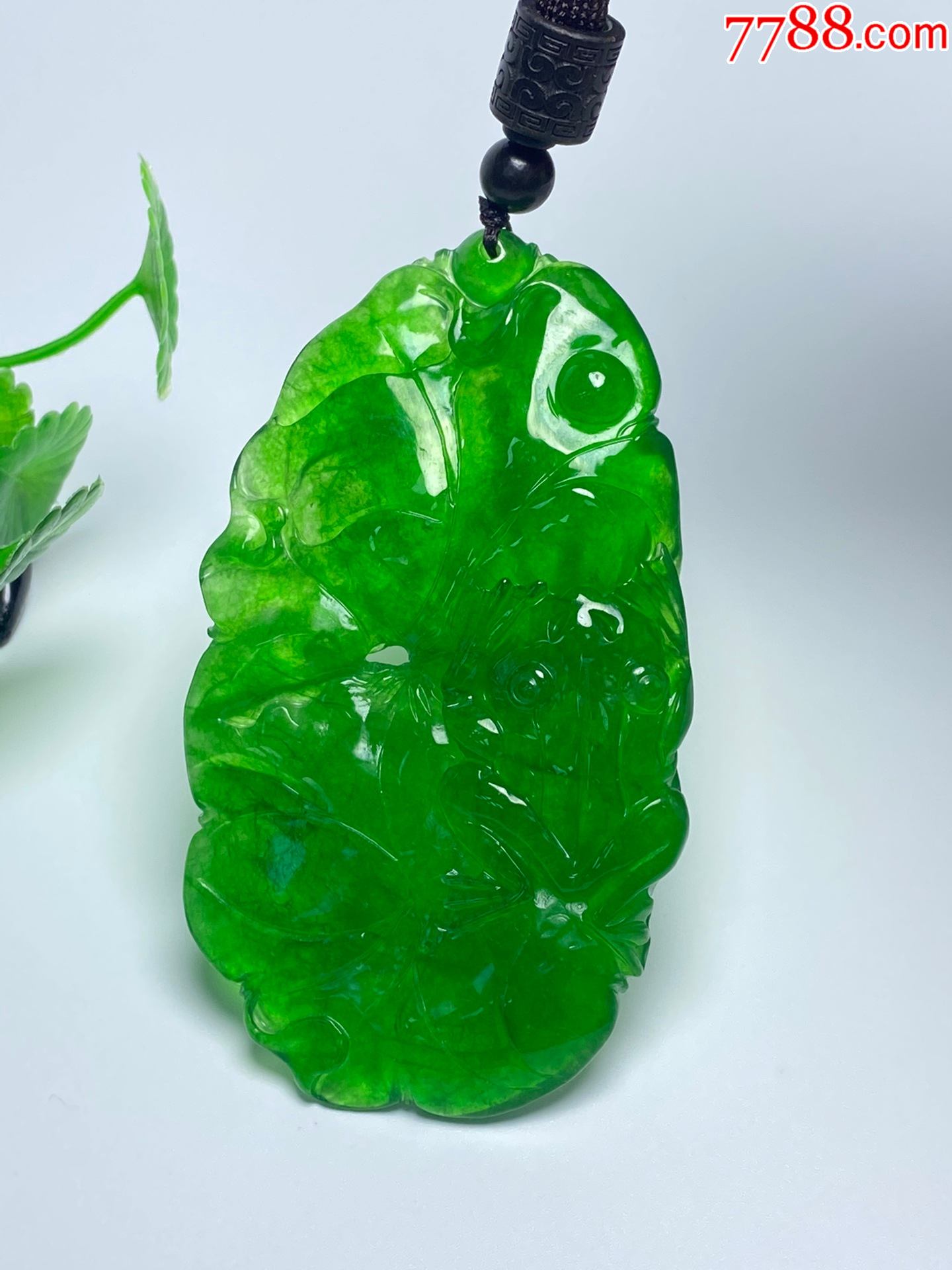 高冰种帝王绿翡翠-和和美美a91s9f-翡翠/缅甸玉-7788商城__七七八八