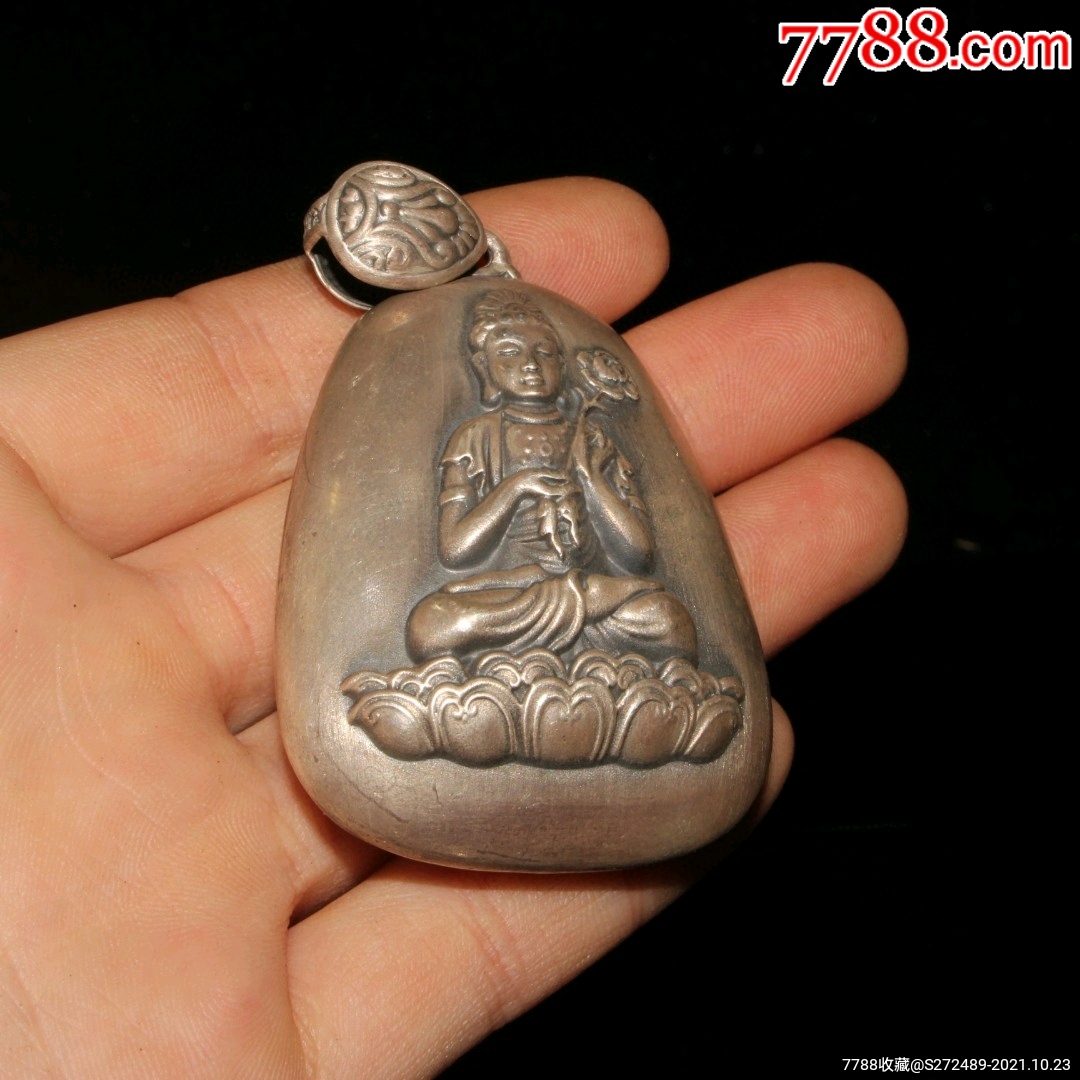 银佛吊坠不议价