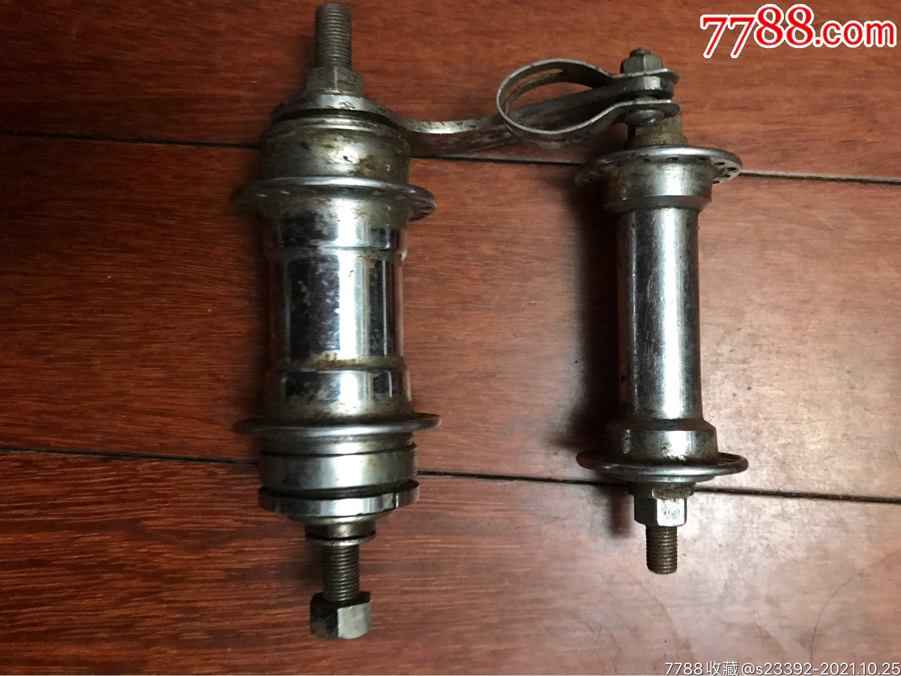 国外自行车前后轴