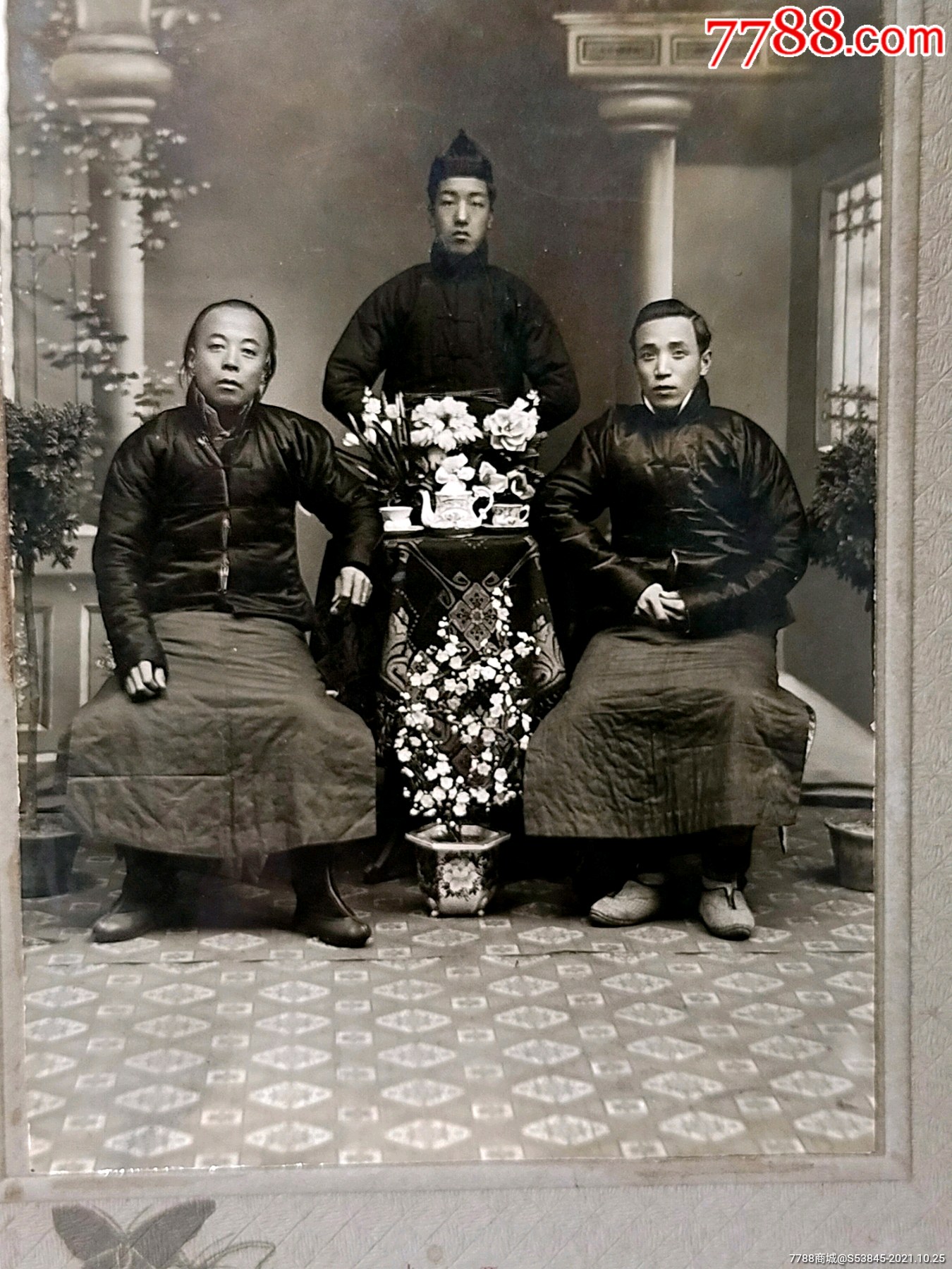 民国刚剪辫子照片