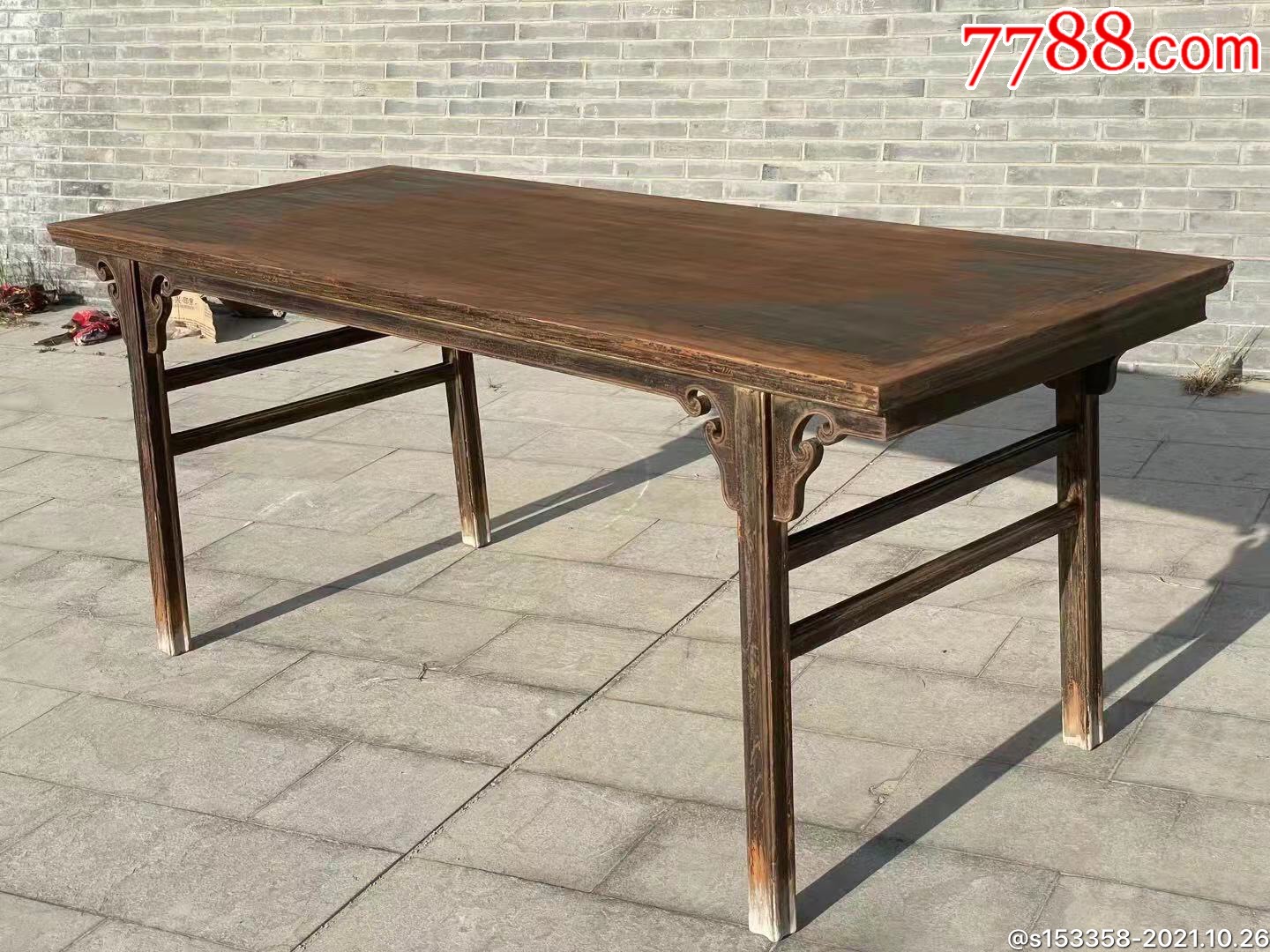 民初榆木全品老画案