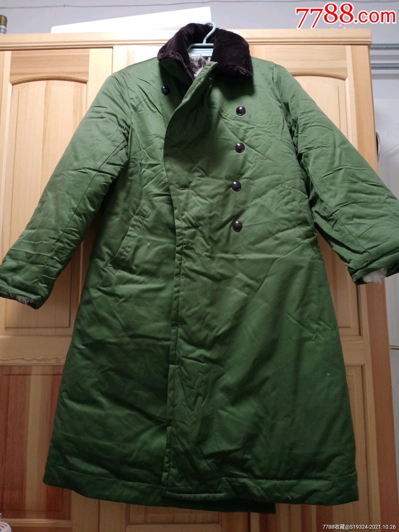 八十年代初羊毛军大衣