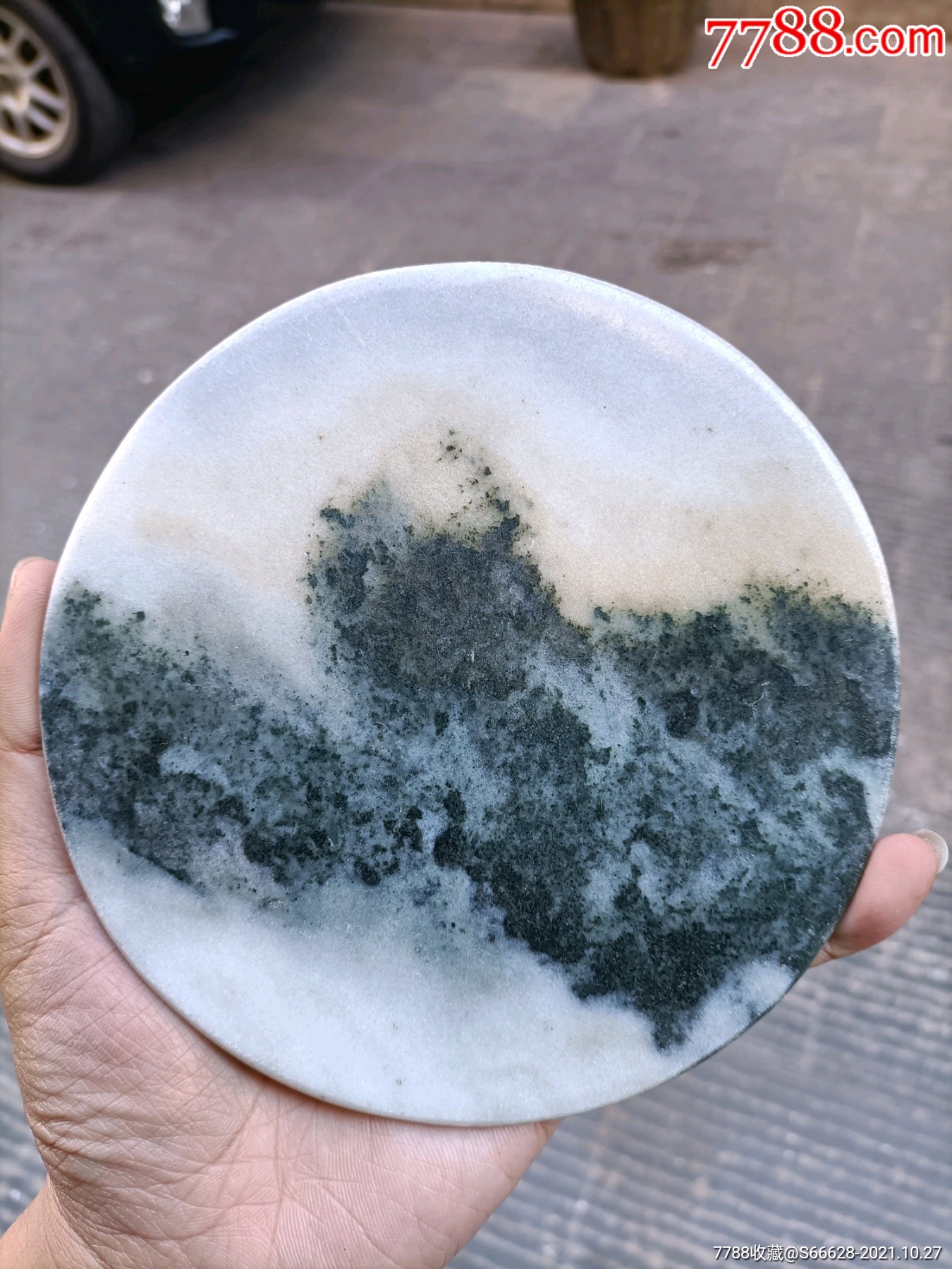 民国大理石云石楚石如图包老保真