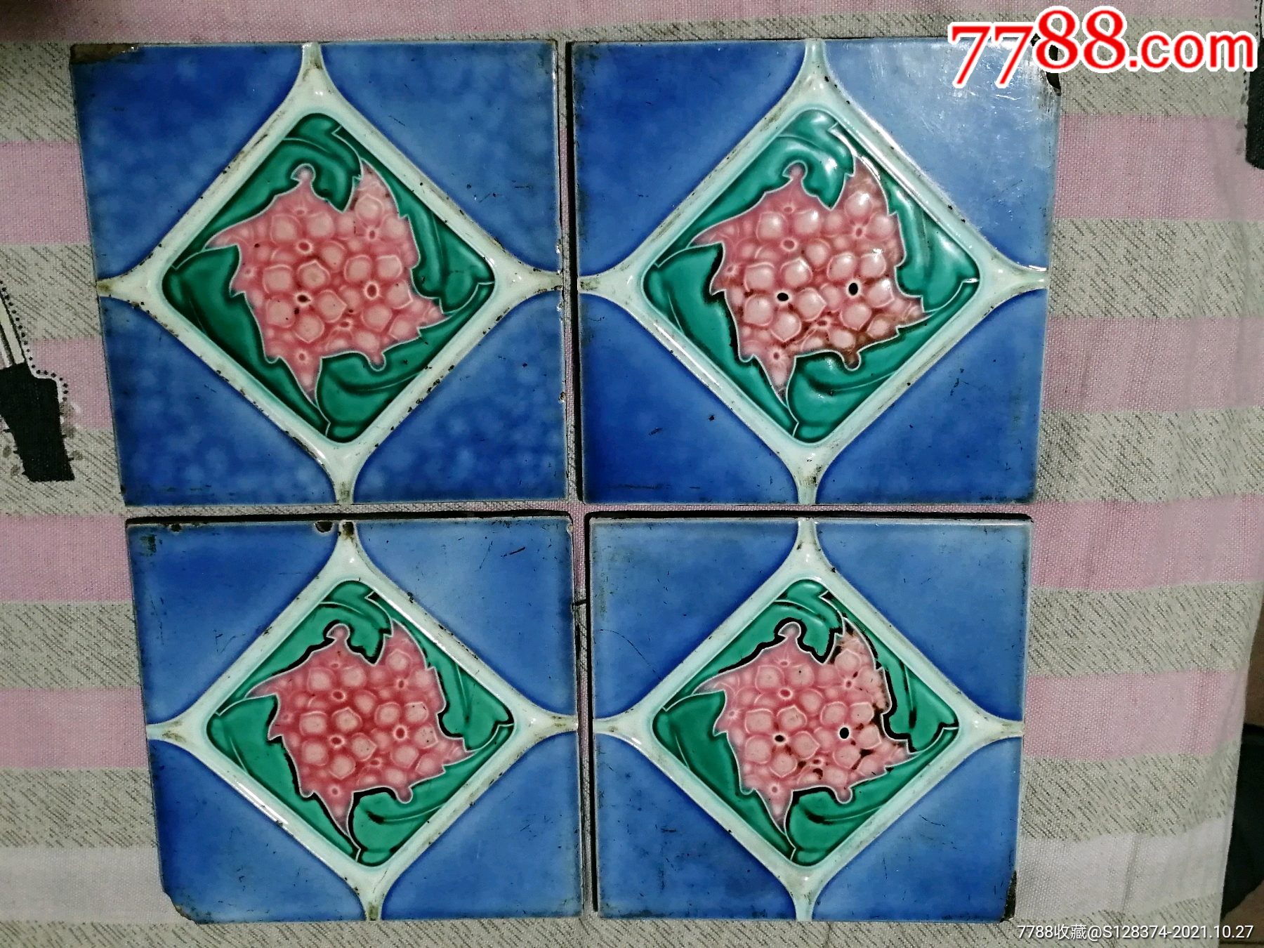 低售民国瓷砖,无纹无裂包真包老如假包退