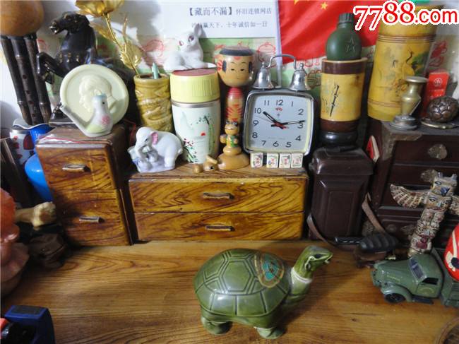 上世纪80年代辽宁葫芦岛龟灵春龟型老式酒瓶一只民俗怀旧老物品