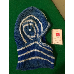 手工针织毛线坦克帽