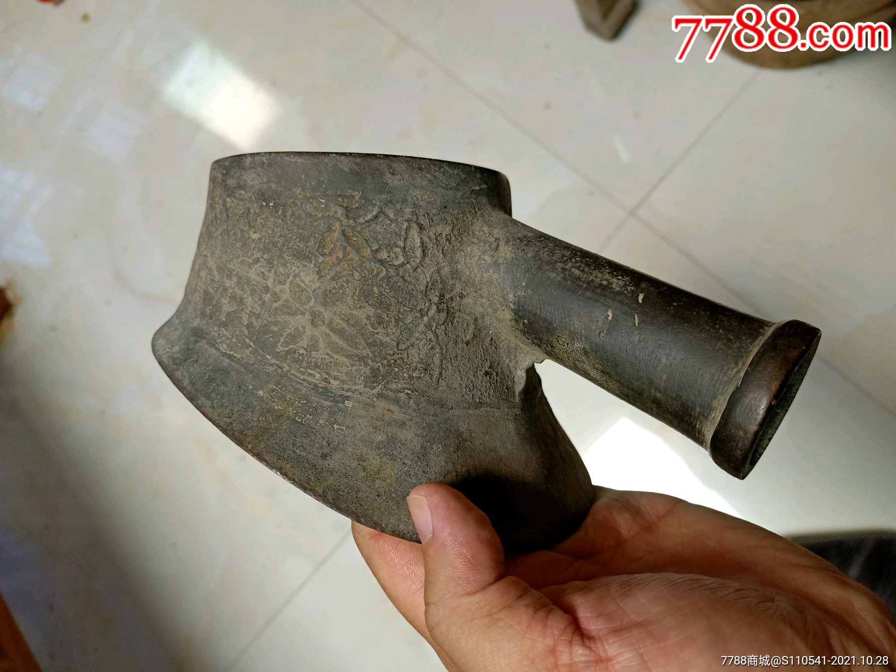 老铜熨斗火斗烫斗