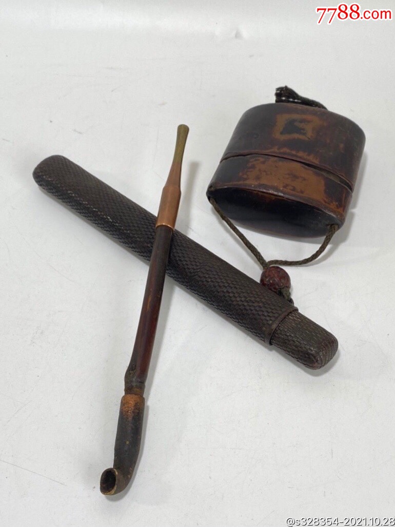 日本回流百年老烟具