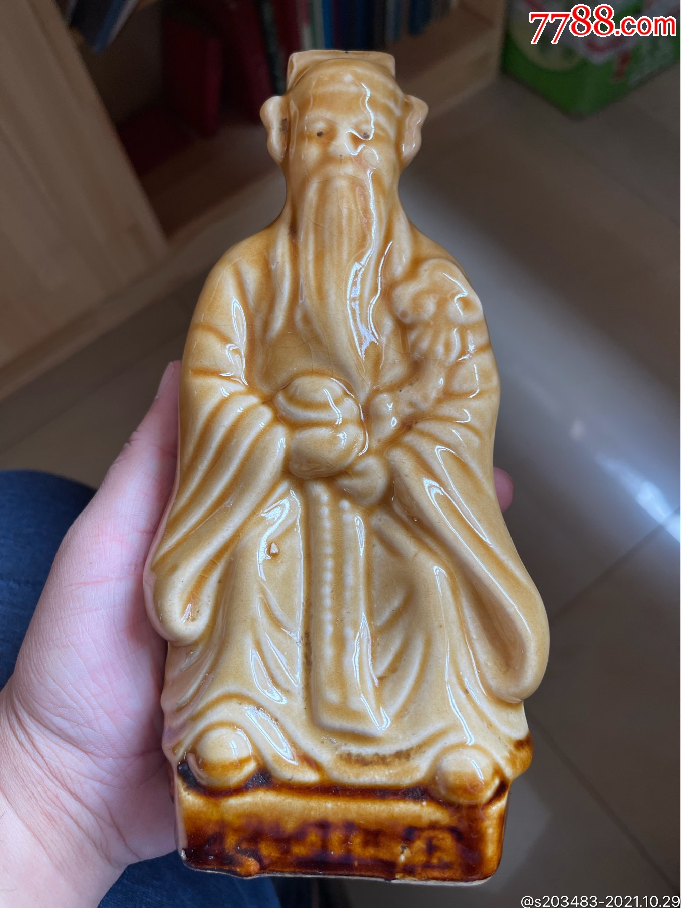 财神陶瓷人物佛像造像陶瓷器摆件