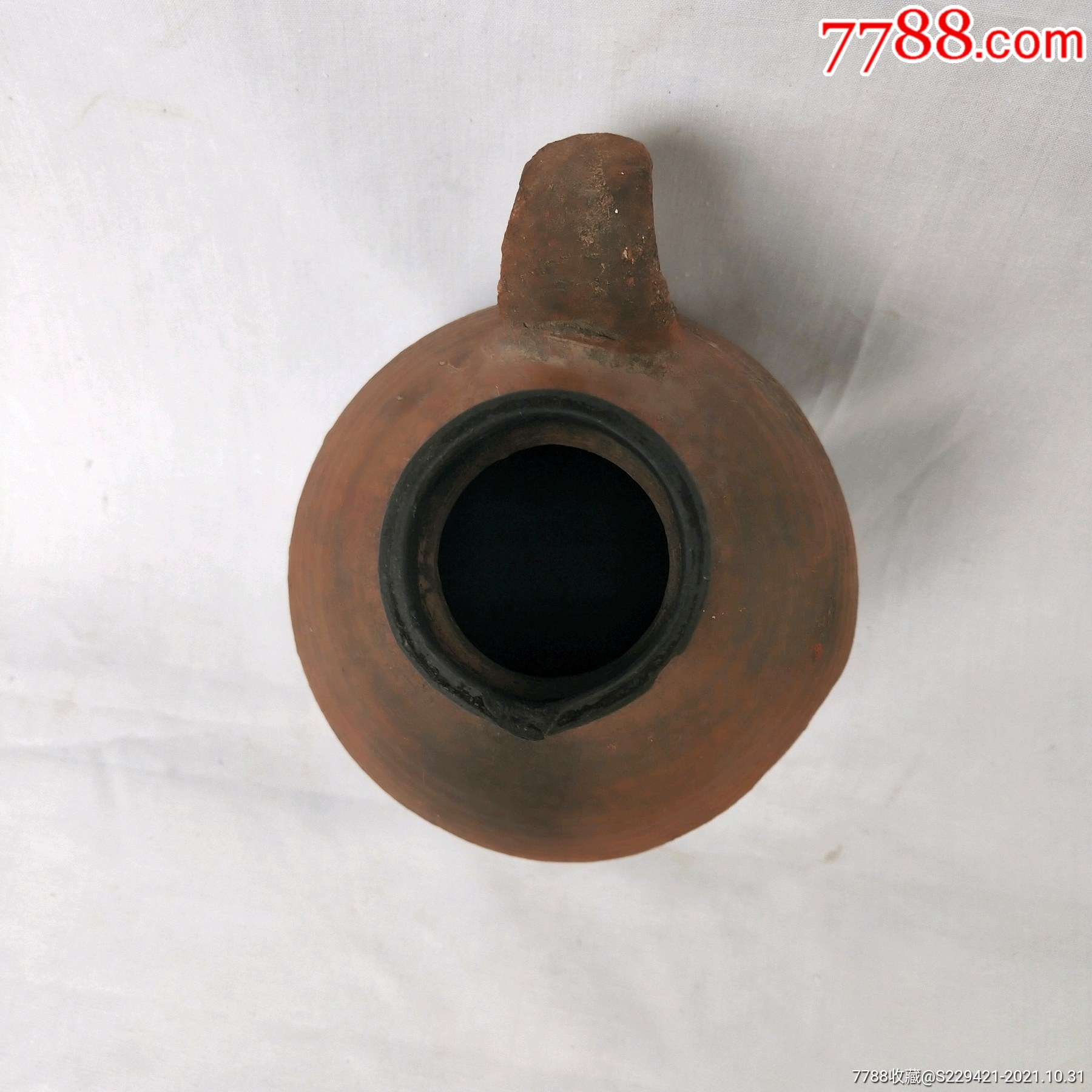 明代红陶壶瓦罐手工陶酒壶茶壶