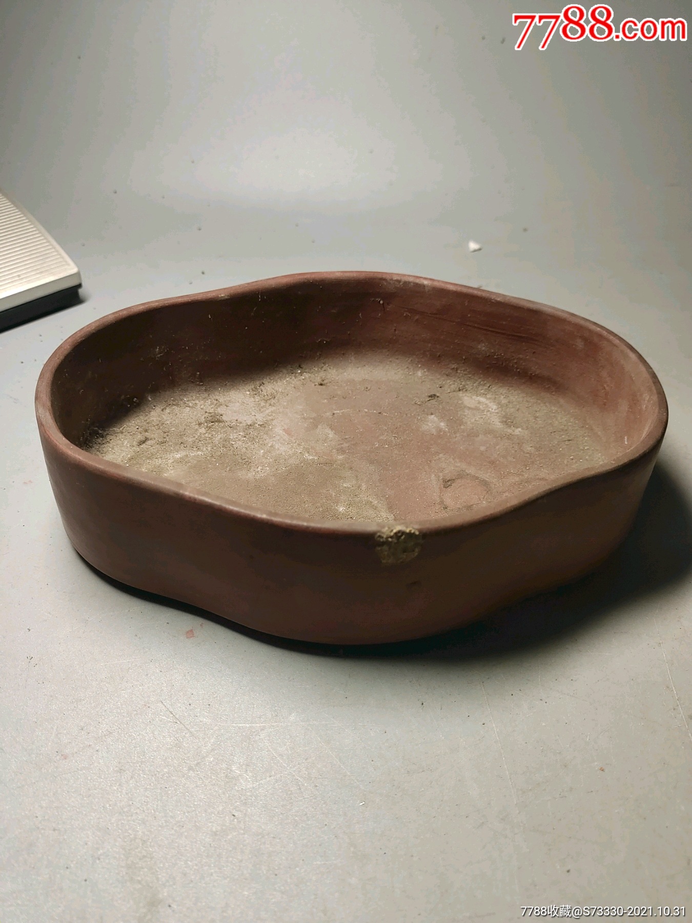 7080年代海棠口紫砂水仙盆