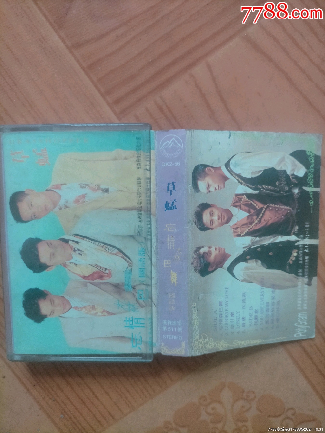 草蜢忘情森巴舞