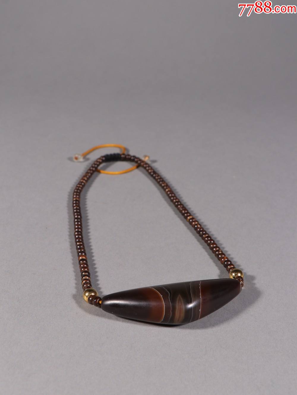 缠丝玛瑙牛角珠._价格3200元_第1张_7788收藏__收藏热线