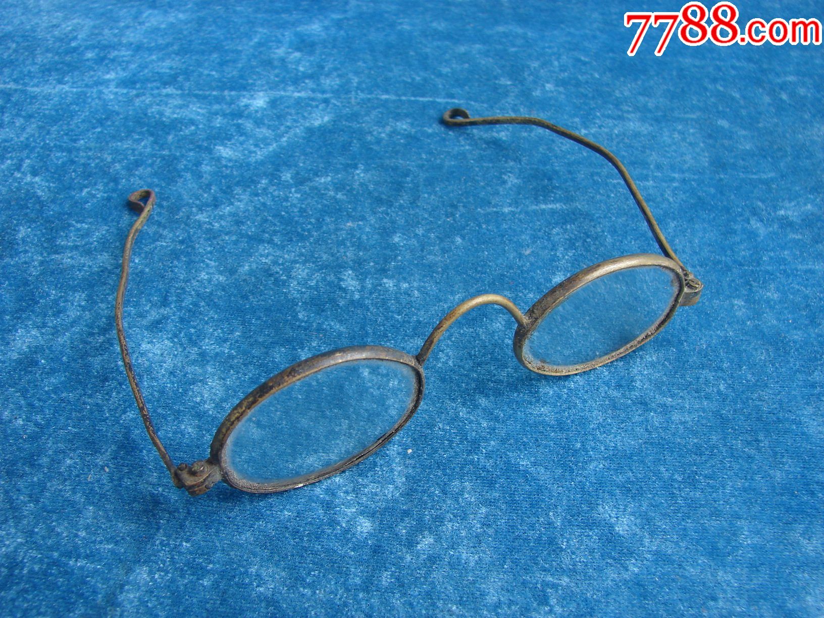 清代法国法兰西古董老眼镜