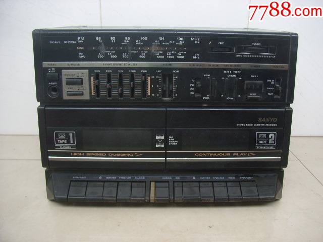 三洋m803sr双卡收录机主机