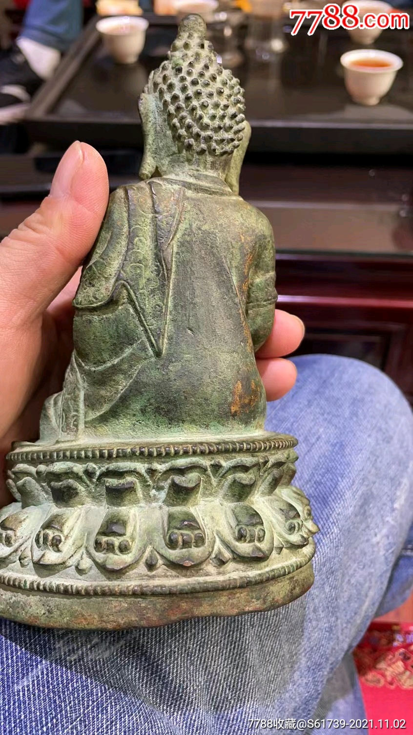 明代早期释迦摩尼铜佛像